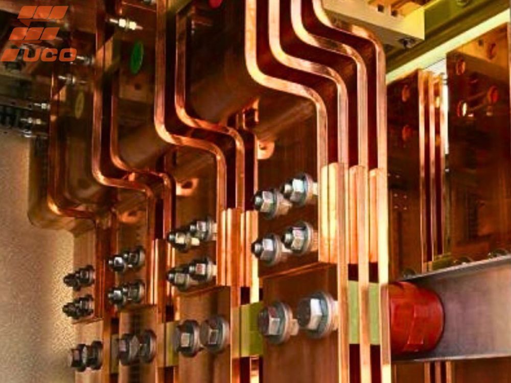Các loại thanh cái thường dùng trong tủ điện Thanh cái trong tủ điện (busbar) là thanh kim loại, thường làm từ đồng