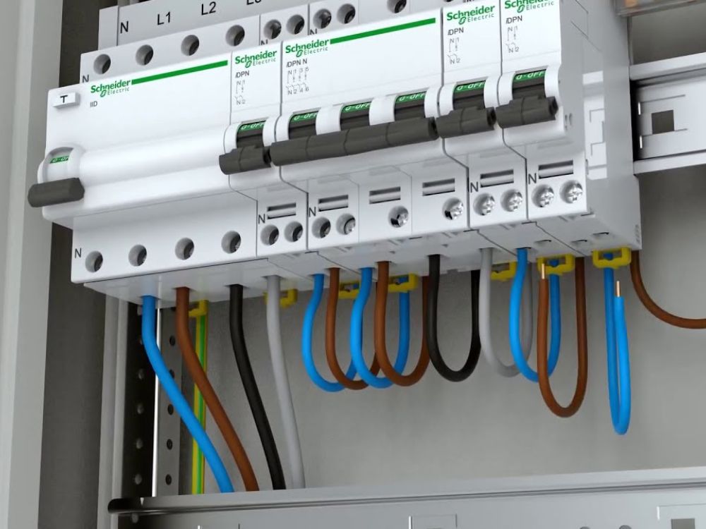cách lắp tủ điện âm tường