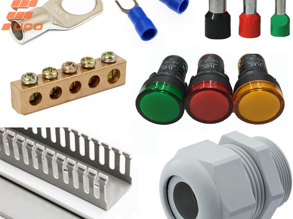 phụ kiện lắp đặt tủ điện