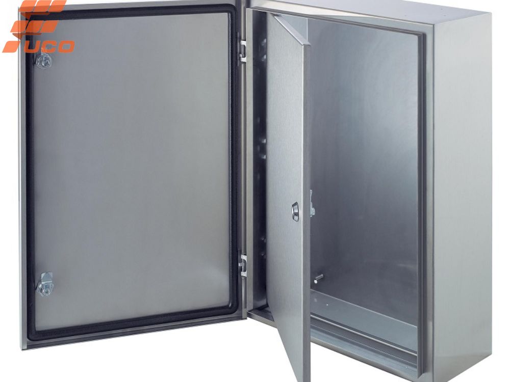 Tủ điện 2 lớp cánh lắp đặt ngoài trời